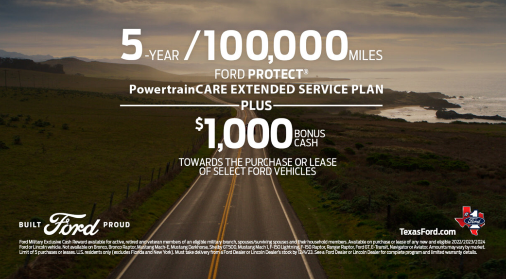 5 year 100000 ford protection plan