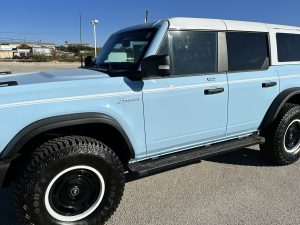 2023 Light-blue Ford Bronco Heritage