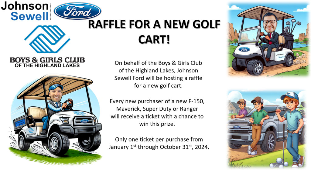 Johnson Sewell Ford Lincoln in Marble Falls, TX, supports our local Boys and Girls Club
