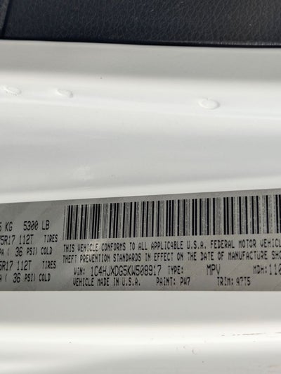 2019 Jeep Wrangler Unlimited Sport S