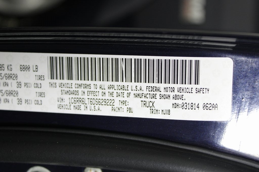 2013 RAM 1500 Outdoorsman