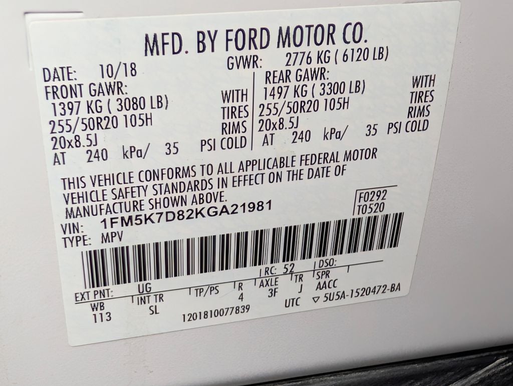 2019 Ford Explorer XLT