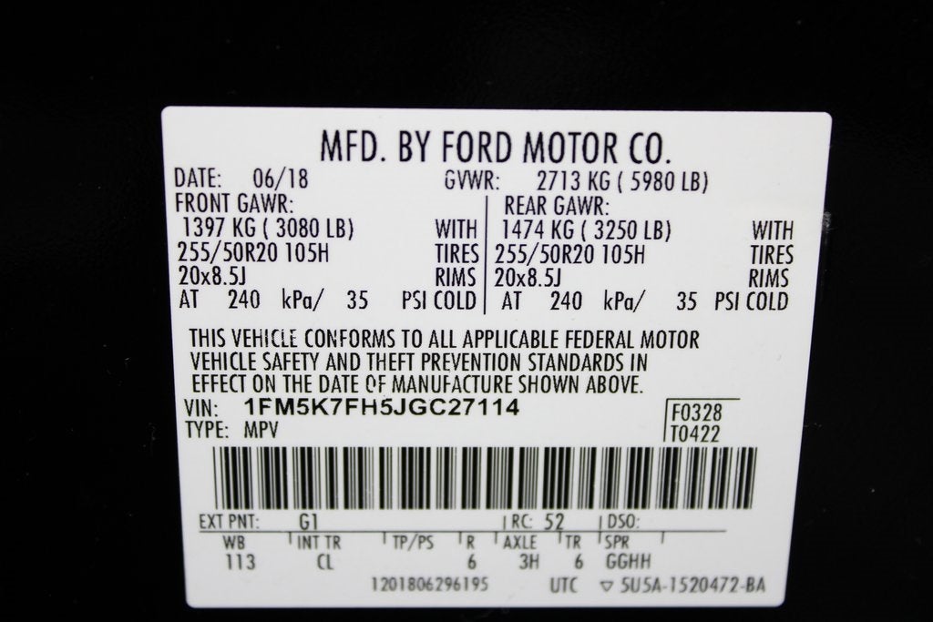 2018 Ford Explorer Limited