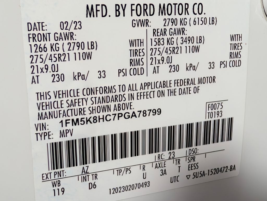 2023 Ford Explorer Platinum
