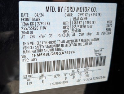 2024 Ford Explorer King Ranch