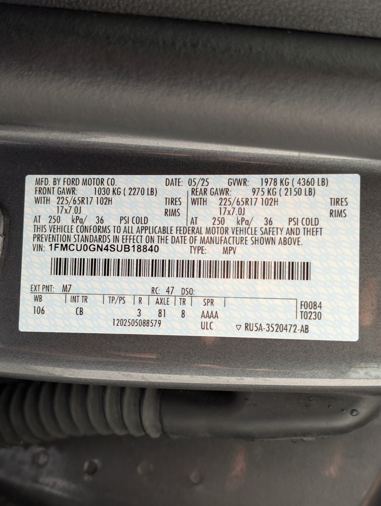 2025 Ford Escape Active