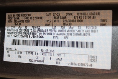 2025 Ford Escape ST-Line