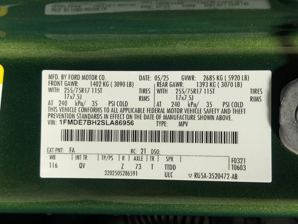 2025 Ford Bronco Big Bend