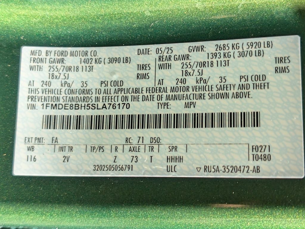 2025 Ford Bronco Outer Banks