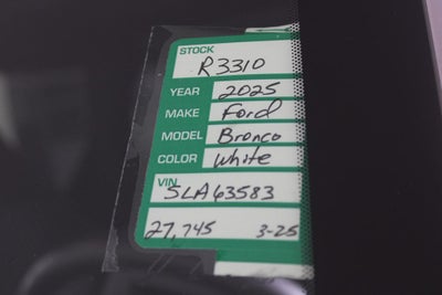 2023 Ford Bronco Outer Banks