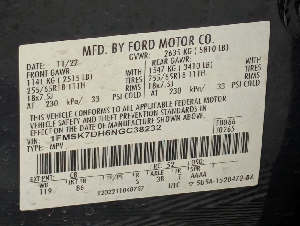 2022 Ford Explorer XLT