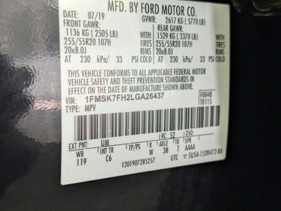 2020 Ford Explorer Limited