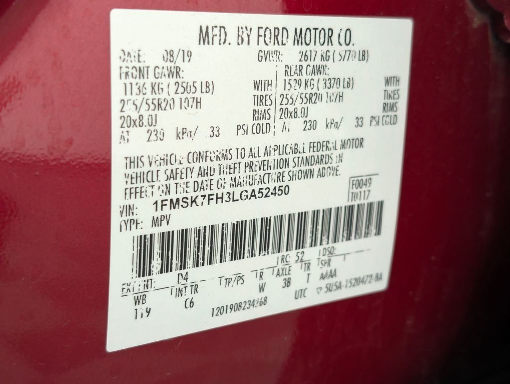 2020 Ford Explorer Limited