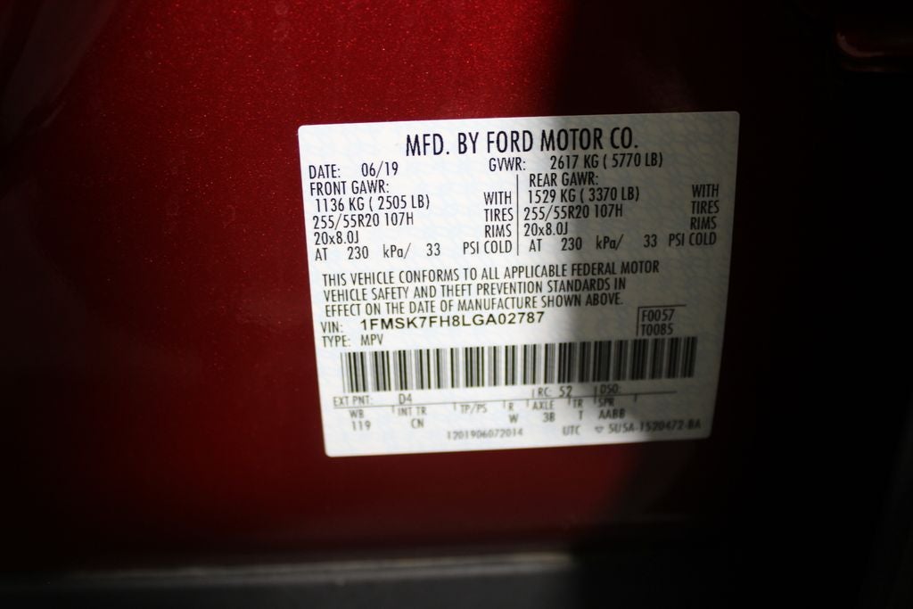 2020 Ford Explorer Limited