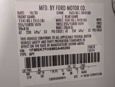 2021 Ford Explorer Limited