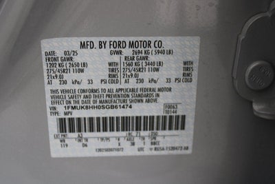 2025 Ford Explorer Platinum