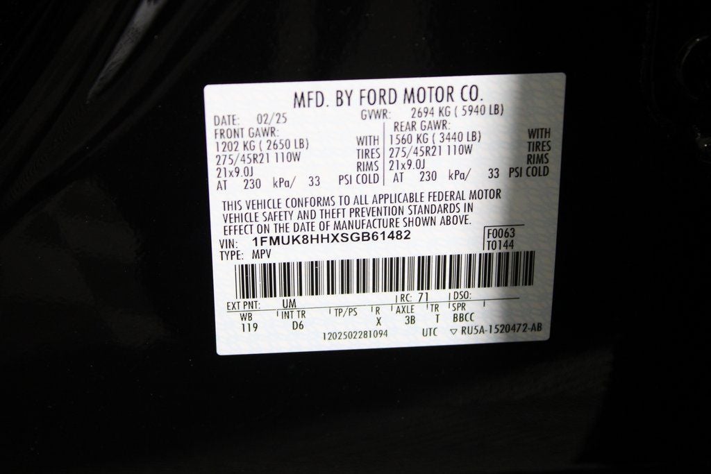 2025 Ford Explorer Platinum