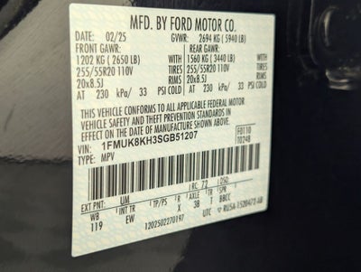 2025 Ford Explorer ST-Line