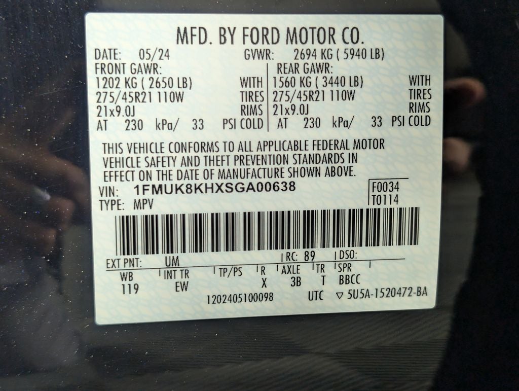 2025 Ford Explorer ST-Line