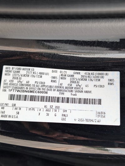 2021 Ford F-250SD Lariat