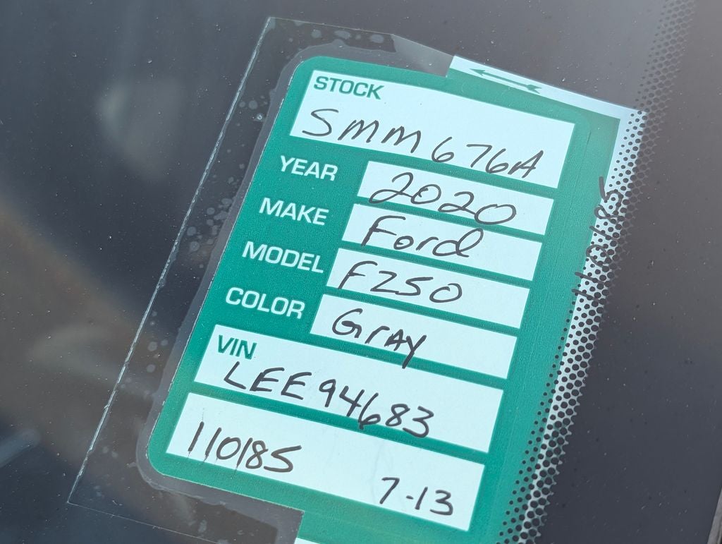 2020 Ford F-250SD Platinum