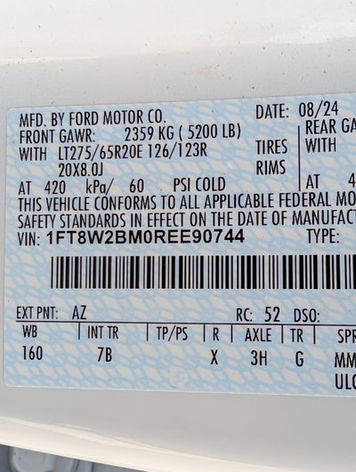 2024 Ford F-250SD Platinum