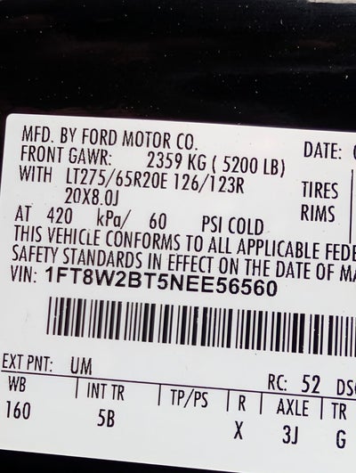 2022 Ford F-250SD Lariat