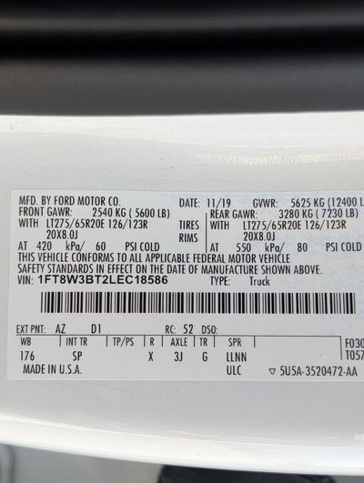 2020 Ford F-350SD King Ranch