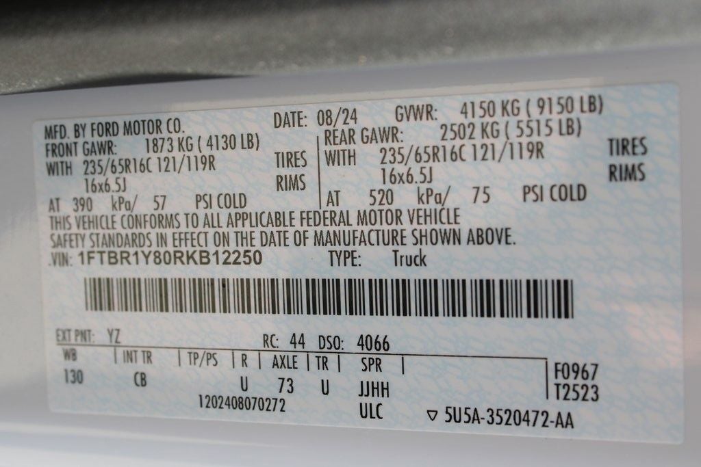 2024 Ford Transit-250 Base