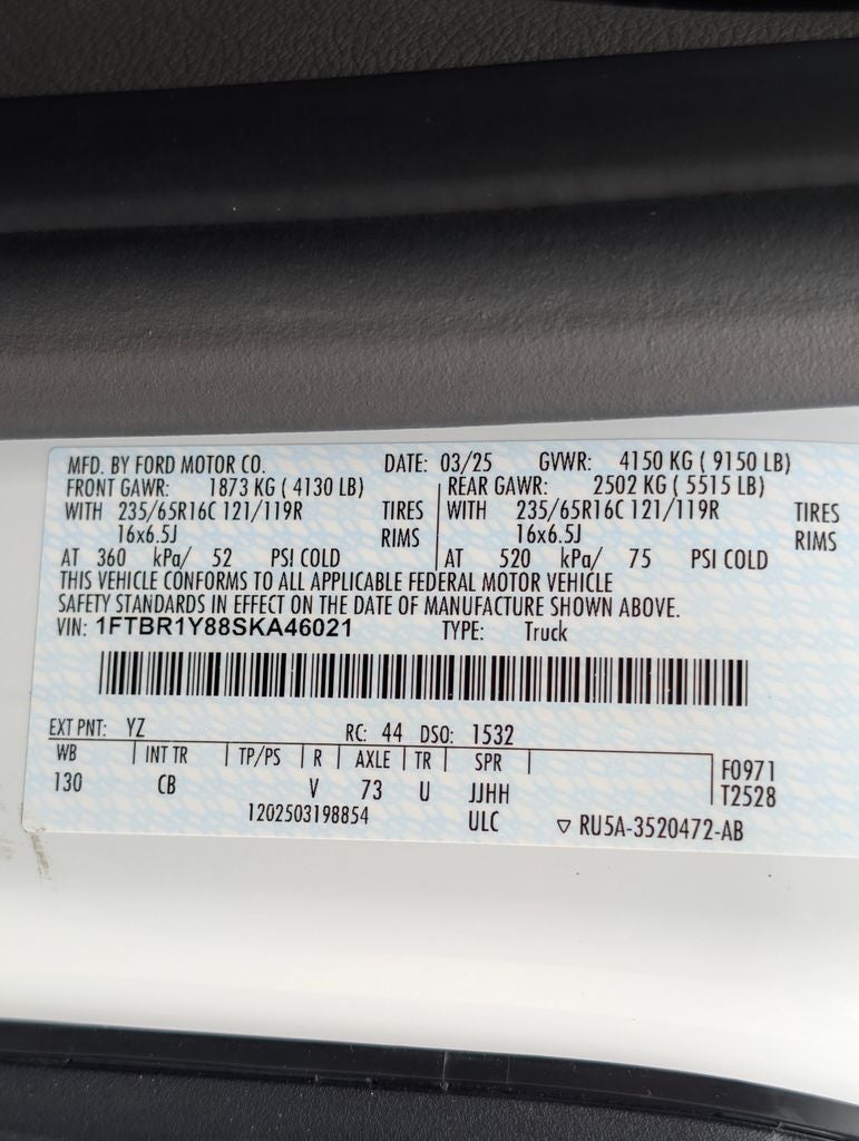 2025 Ford Transit-250 Base