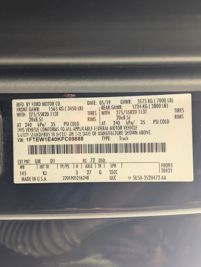 2019 Ford F-150 King Ranch