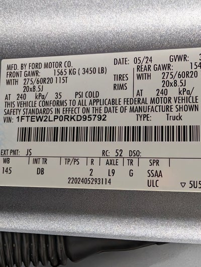 2024 Ford F-150 STX