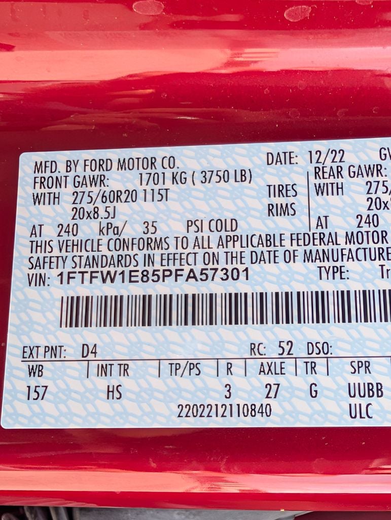 2023 Ford F-150 Lariat