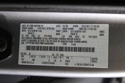 2021 Ford F-150 Lariat