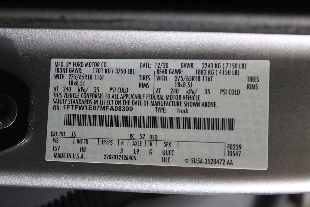 2021 Ford F-150 Lariat