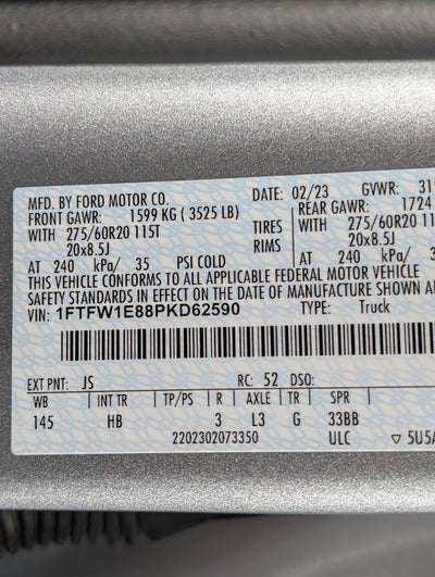 2023 Ford F-150 Lariat