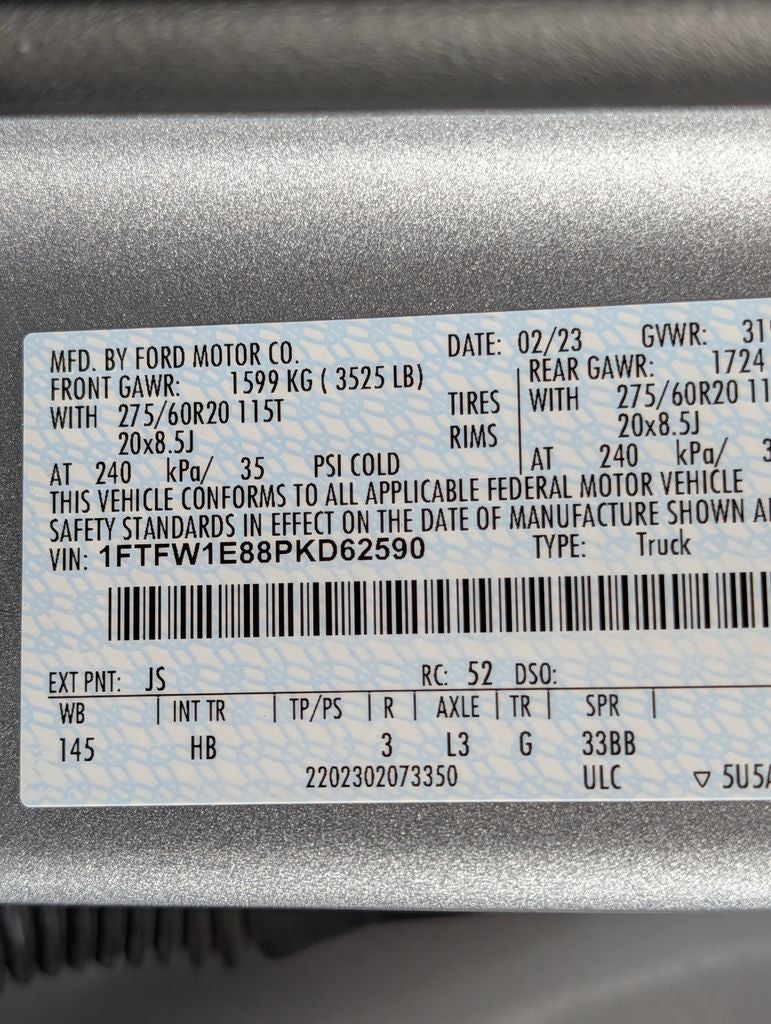 2023 Ford F-150 Lariat
