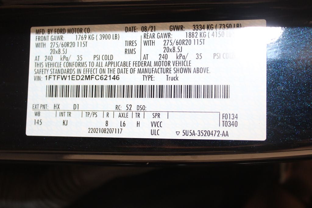 2021 Ford F-150 King Ranch