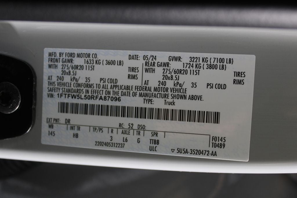 2024 Ford F-150 Lariat