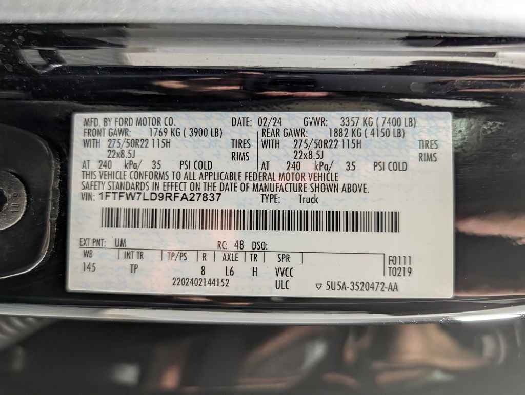 2024 Ford F-150 Platinum