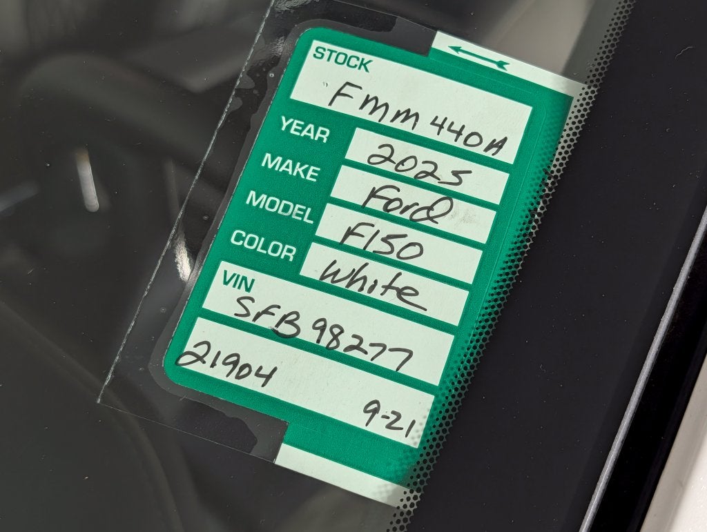 2025 Ford F-150 Platinum