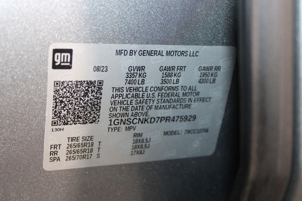 2023 Chevrolet Tahoe LT