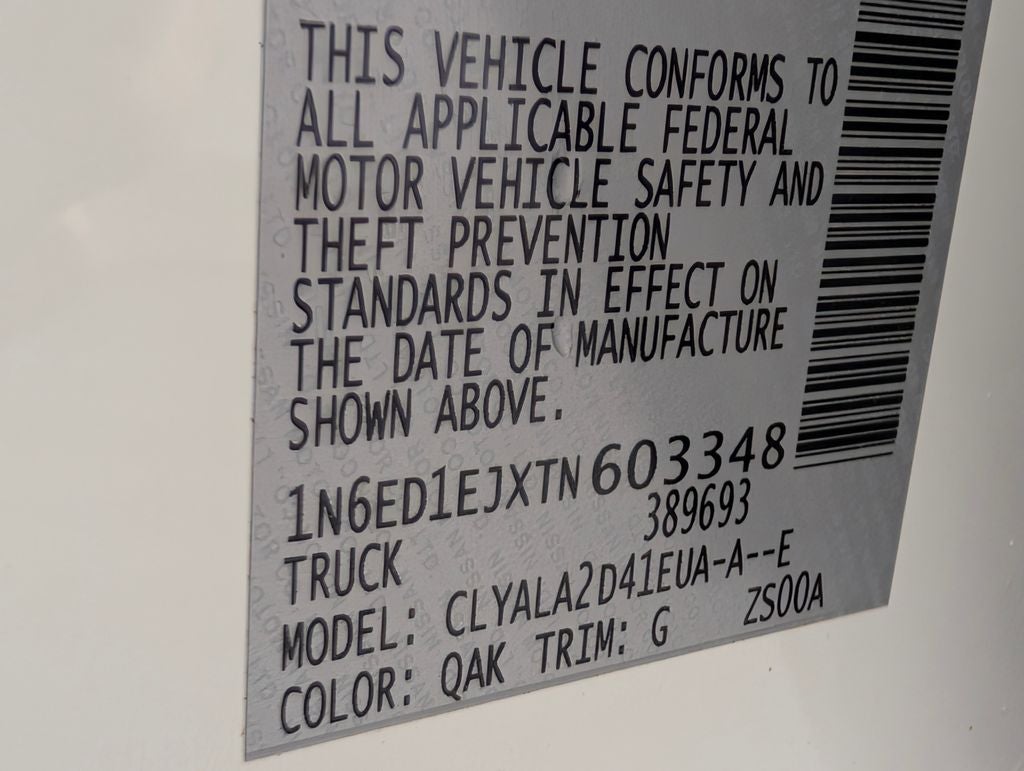 2026 Nissan Frontier S