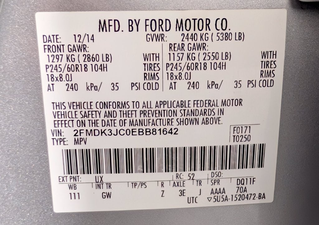 2014 Ford Edge SEL