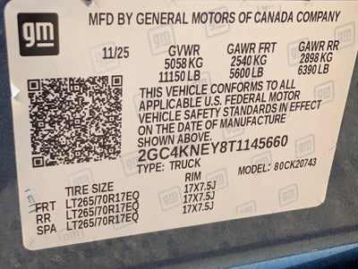 2026 Chevrolet Silverado 2500HD LT
