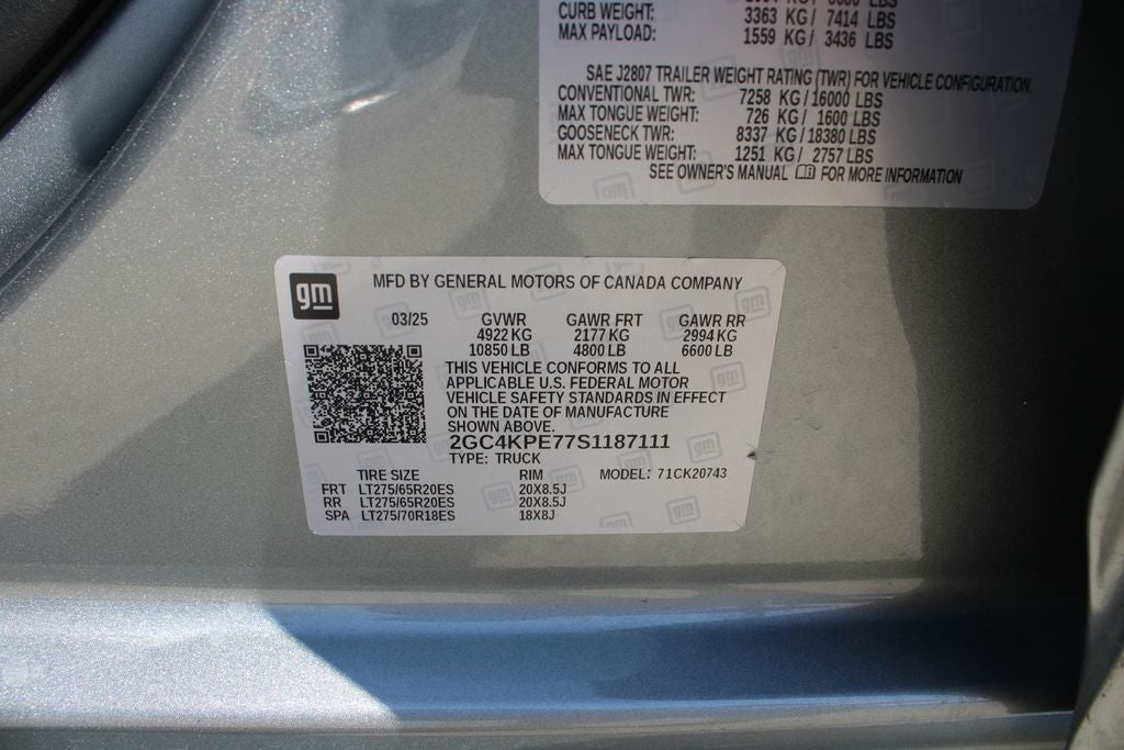 2025 Chevrolet Silverado 2500HD LTZ