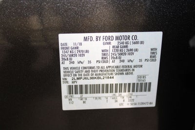 2019 Lincoln Nautilus Reserve