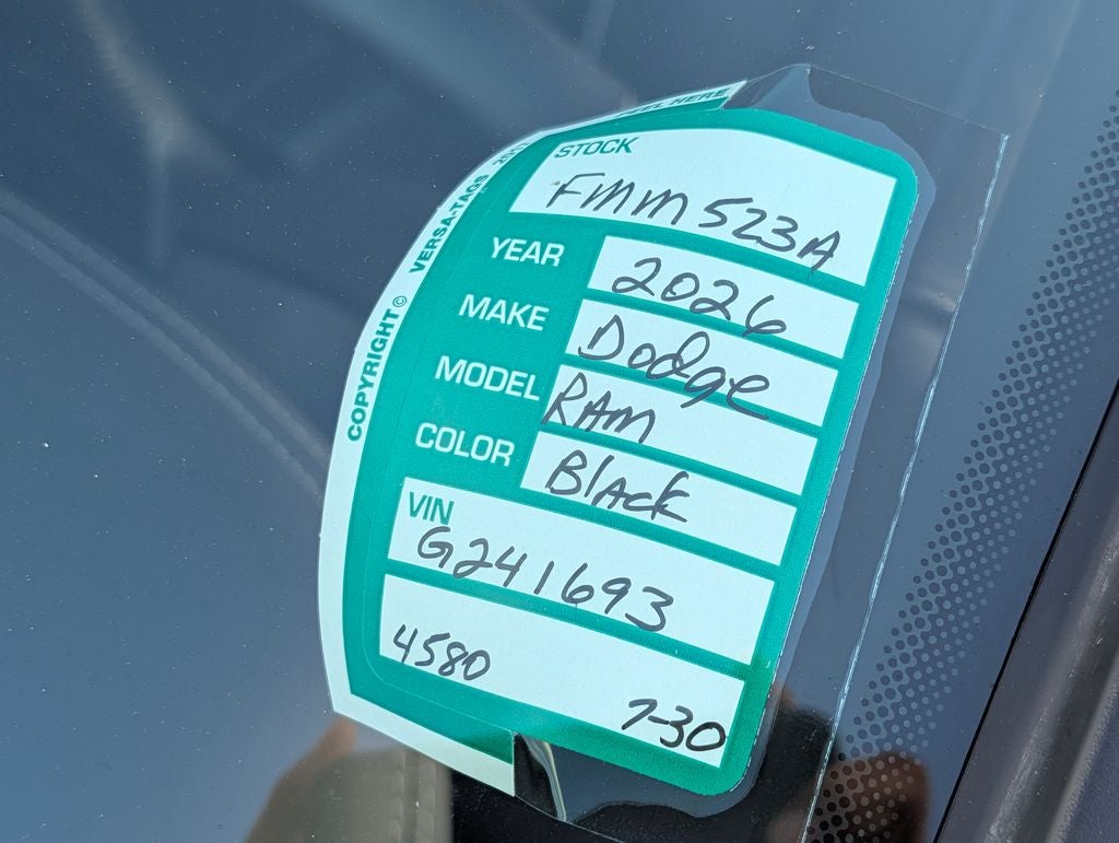 2026 RAM 2500 Rebel