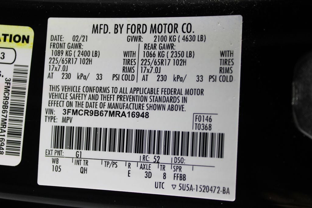 2021 Ford Bronco Sport Big Bend