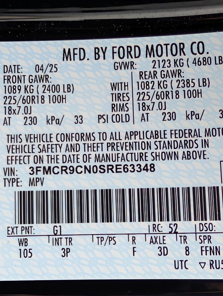 2025 Ford Bronco Sport Outer Banks